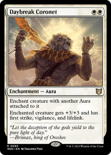 Daybreak Coronet [Wilds of Eldraine Commander]