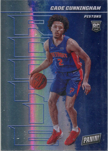 Panini Player of the Day 2021-22 Rainbow Parallel Base Card 51 Cade Cunningham
