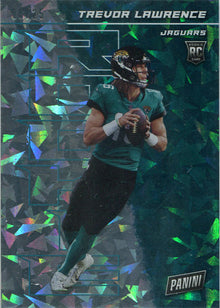 Panini Player Of The Day Football 2021 Cracked Ice Card 51 Trevor Lawrence 08/25