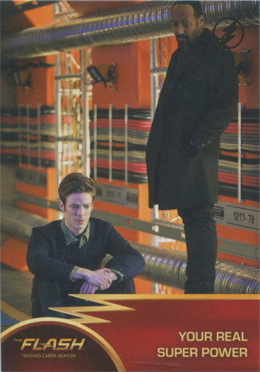 Flash Season 1 Gold Logo Parallel Chase Card #52 Your Real Super Power