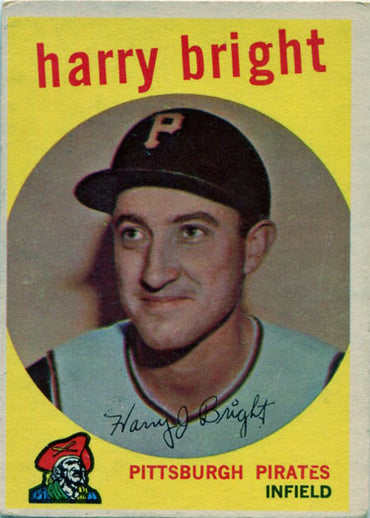 Topps Baseball 1959 Base Card 523 Harry Bright