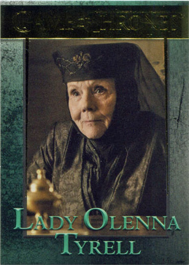 Game of Thrones Season 7 Gold Parallel 52 Base Chase Card 022/150 Lady Olenna