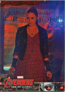 Marvel Avengers Age of Ultron Blue Foil Base Parallel Chase Card 53  #129/199