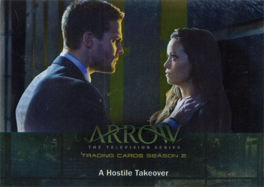 Arrow Season 2 Base 54 Silver Foil Parallel Chase Card 06/40