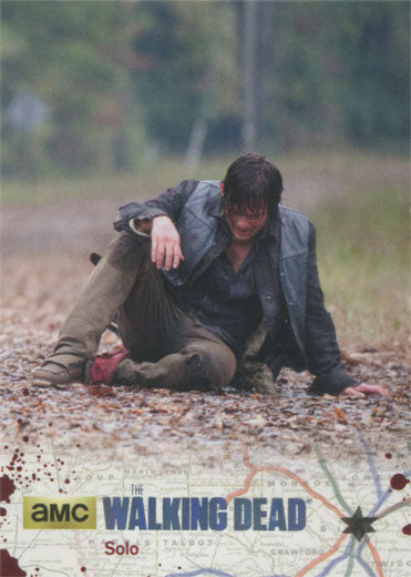 Walking Dead Season 4 Part 2 Silver Foil Parallel Base Card 54 #12/99