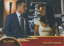 Flash Season 1 Gold Logo Parallel Chase Card #54 The Fifth Wheel