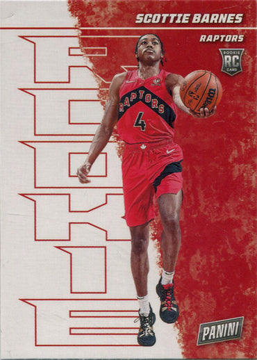 Panini Player of the Day 2021-22 Base Rookie Card 54 Scottie Barnes