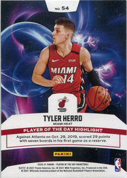 Panini Player of the Day 2020-21 Base Card 54 Tyler Herro