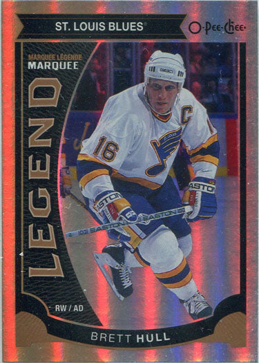 O-Pee-Chee Hockey 2015-16 Rainbow Parallel Card 551 Brett Hull