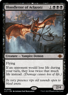 Bloodletter of Aclazotz (Borderless) [The Lost Caverns of Ixalan]