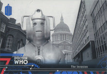Doctor Who Extraterrestrial Encounters Blue Parallel Chase Card 55 #02/99
