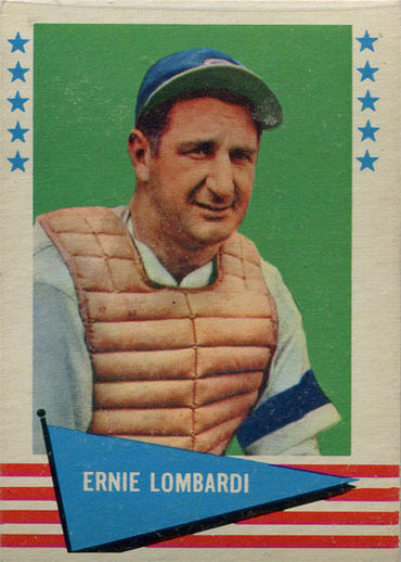Fleer Baseball Greats 1961 Base Card 55 Ernie Lombardi