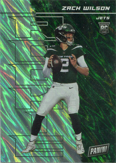 Panini Player Of The Day Football 2021 Silver Parallel Card 55 Zach Wilson