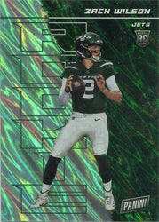 Panini Player Of The Day Football 2021 Silver Parallel Card 55 Zach Wilson