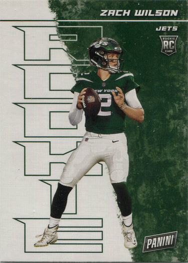 Panini Player Of The Day Football 2021 Base Card 55 Zach Wilson