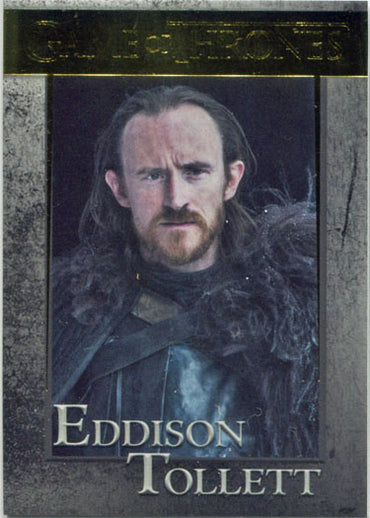 Game of Thrones Season 7 Gold Parallel 55 Base Chase Card 039/150 Eddison