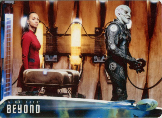 Star Trek Beyond Metal Base Parallel Chase Card 55 #002/100