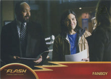 Flash Season 1 Gold Logo Parallel Chase Card #56 Fanboy