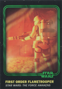 Star Wars Card Trader 2016 Green Parallel Chase Card 57 #46 of 99