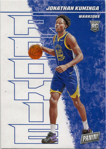 Panini Player of the Day 2021-22 Base Rookie Card 57 Jonathan Kuminga