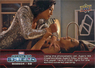 Marvel Agents of SHIELD Compendium Season 2 Chase Card 58 S02E04