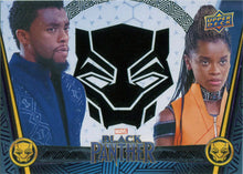 Marvel Black Panther Black Foil Parallel 58 Base Chase Card #124/149