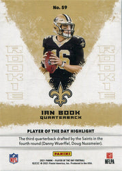 Panini Player Of The Day Football 2021 Kaboom Parallel Card 59 Ian Book 29/99