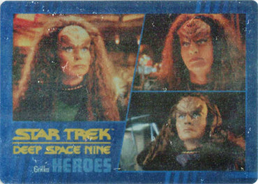 Star Trek DS9 Heroes & Villains Metal Base Parallel Chase Card 59 #22/75