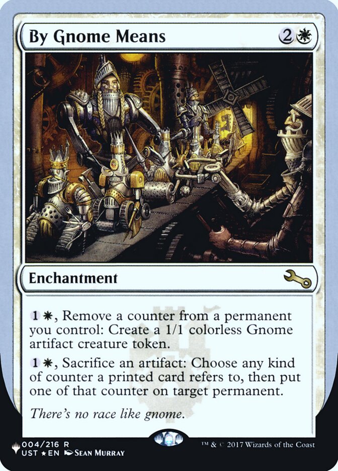 By Gnome Means (Unfinity Foil Edition) [The List]