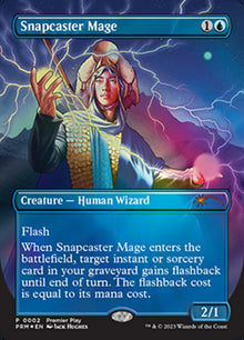 Snapcaster Mage (Borderless Alternate Art) [Regional Championship Qualifiers 2023]