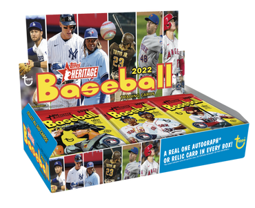 2022 Topps Heritage Baseball Hobby Box