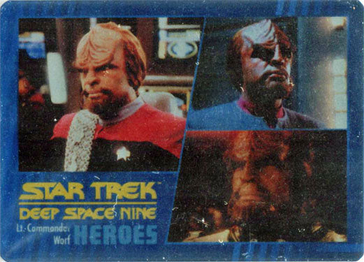 Star Trek DS9 Heroes & Villains Metal Base Parallel Chase Card 5 #21/75