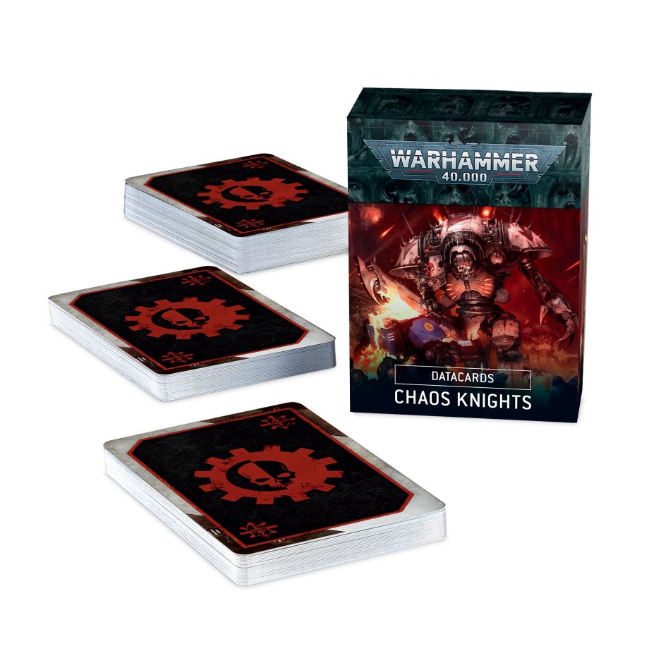 Warhammer 40k 9th Edition: Datacards - Chaos Knights