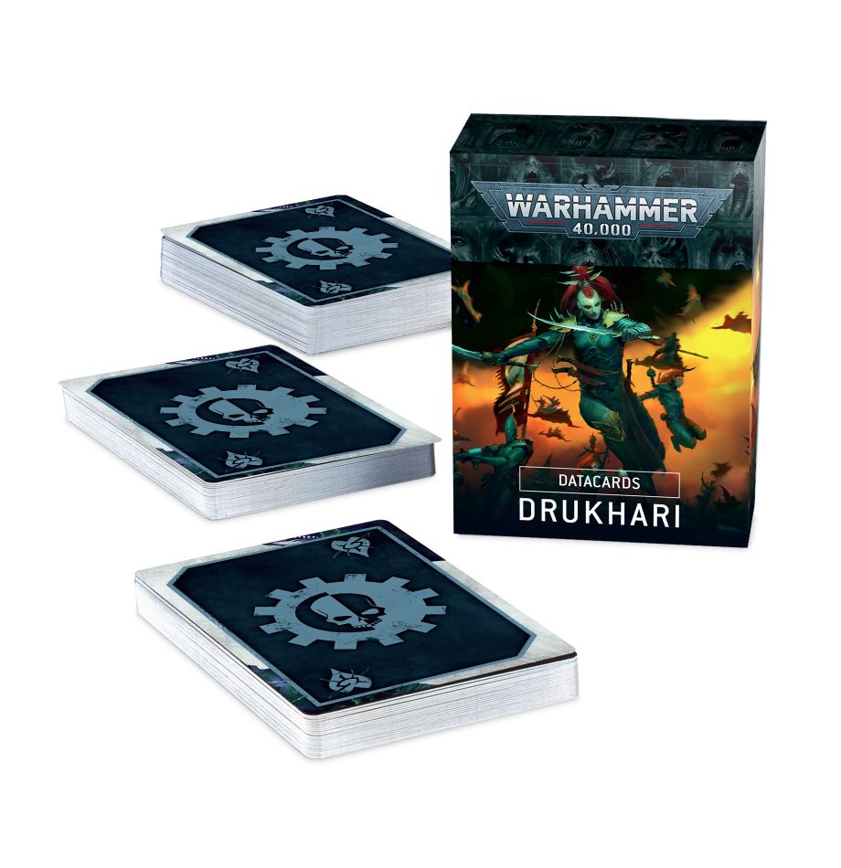 Warhammer 40k 9th Edition: Datacards - Drukhari