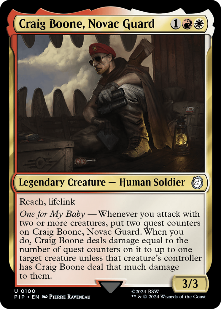 Craig Boone, Novac Guard [Fallout]