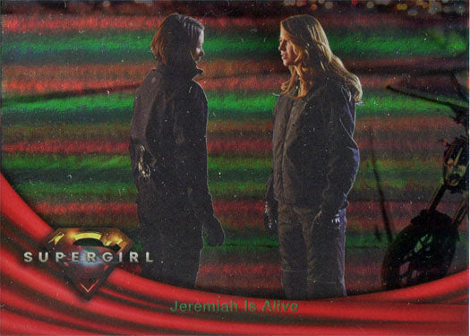 Supergirl Season 1 Rainbow Foil Board Base Variant Card 60
