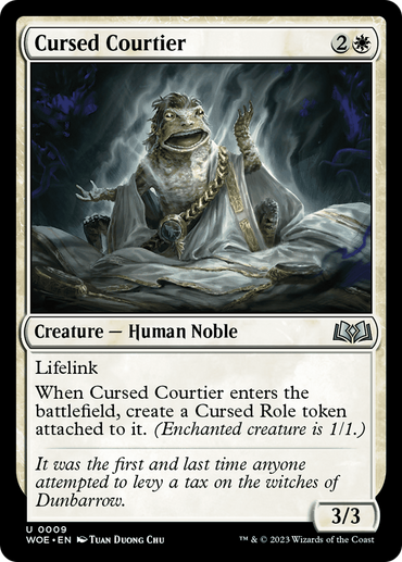 Cursed Courtier [Wilds of Eldraine]
