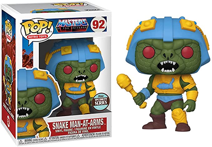 Funko Pop Retro Toys 92 Masters of the Universe Snake Man-At-Arms