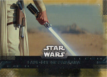 Star Wars Rise Skywalker Base Card 61 Gold Parallel "Face-off On Pasaana" 05/25