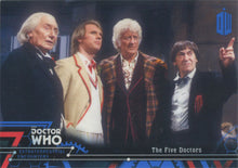 Doctor Who Extraterrestrial Encounters Blue Parallel Chase Card 62 #39/99