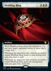 Wedding Ring (Extended Art) [Innistrad: Crimson Vow Commander]