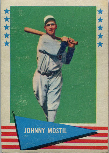 Fleer Baseball Greats 1961 Base Card 64 Johnny Mostil
