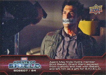 Marvel Agents of SHIELD Compendium Season 2 Chase Card 64 S02E07