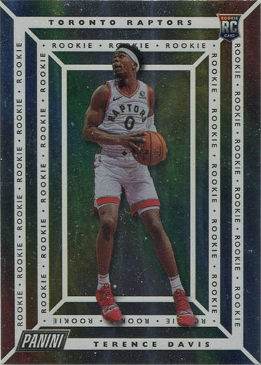 Panini Player of the Day 2019-20 Silver Foil Parallel Rookie Card 65 T. Davis
