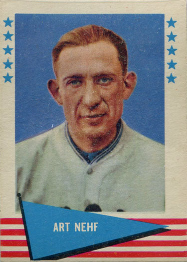 Fleer Baseball Greats 1961 Base Card 65 Art Nehf