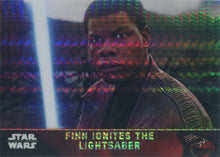 Star Wars Force Awakens Chrome Base Prism Parallel Chase Card 67 #45/99