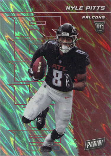 Panini Player Of The Day Football 2021 Silver Parallel Card 67 Kyle Pitts