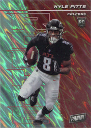 Panini Player Of The Day Football 2021 Silver Parallel Card 67 Kyle Pitts