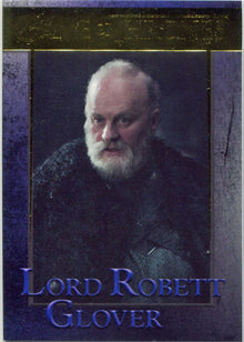 Game of Thrones Season 7 Gold Parallel 67 Base Chase Card 111/150 Lord Robert