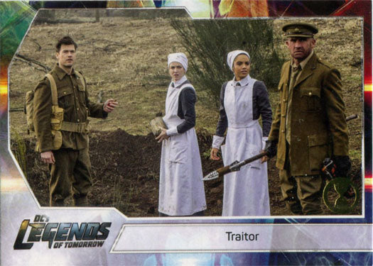 DCs Legends of Tomorrow Rip Hunter Deco Foil Base Parallel Chase Card 67